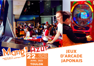 ANIMATION JEUX D’ARCADE JAPONAIS AVEC L’ASSOCIATION AFJ !!