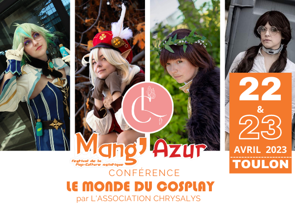 CONFÉRENCE :  LE MONDE DU COSPLAY