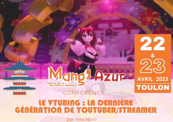 Conférence : Le VTubing : La dernière génération de YouTuber/Streamer