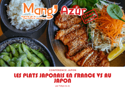 Conférence Japon : Les plats japonais en France vs au Japon par Tokyo no Jo